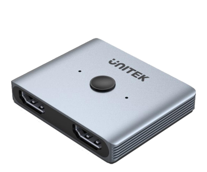 Akcesoria UNITEK Dwukierunkowy przełącznik HDMI 2.1 8K 2na1 V1163A